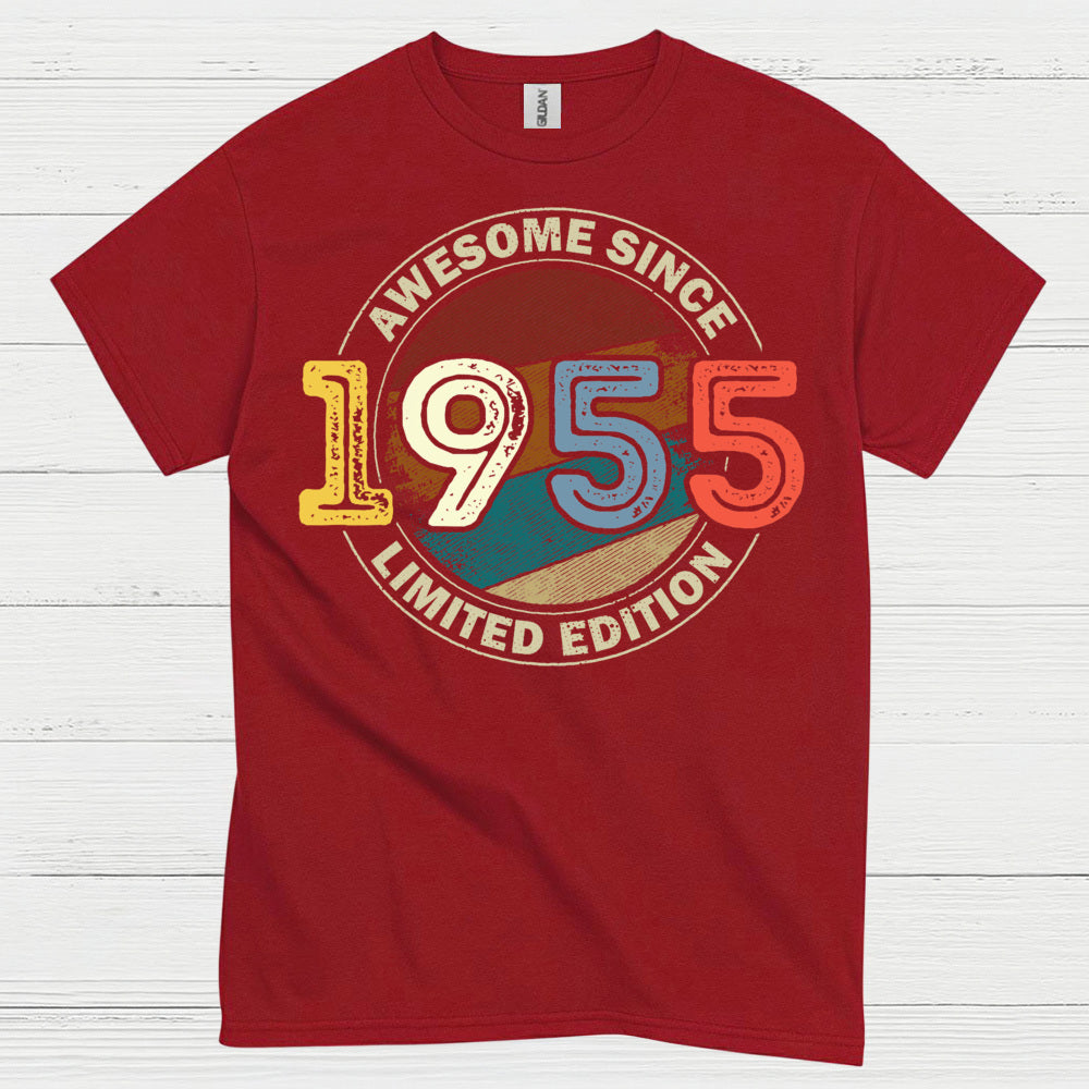 Awesome Since 1955 Birthday T Shirt