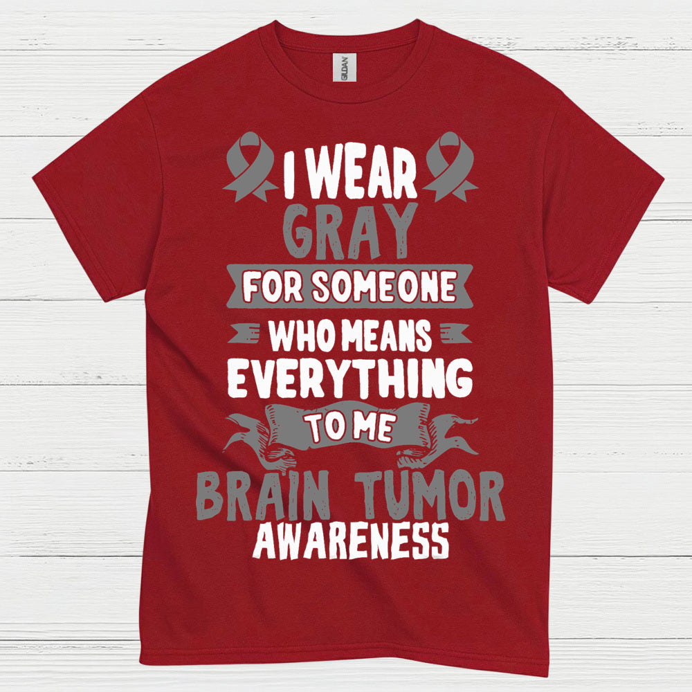 I Wear Gray For Someone Special T Shirt
