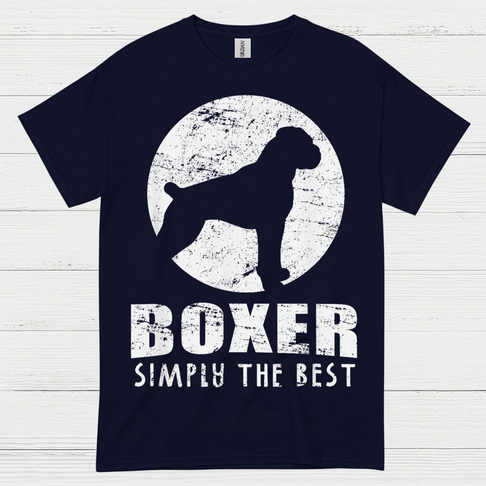 Boxer Simply The Best Dog T Shirt