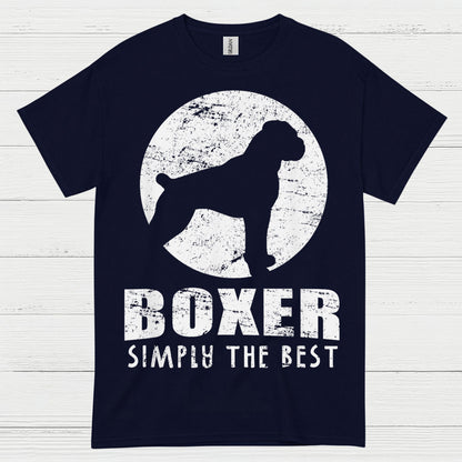 Boxer Simply The Best Dog T Shirt