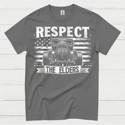 Respect The Elders Hot Rod T Shirt
