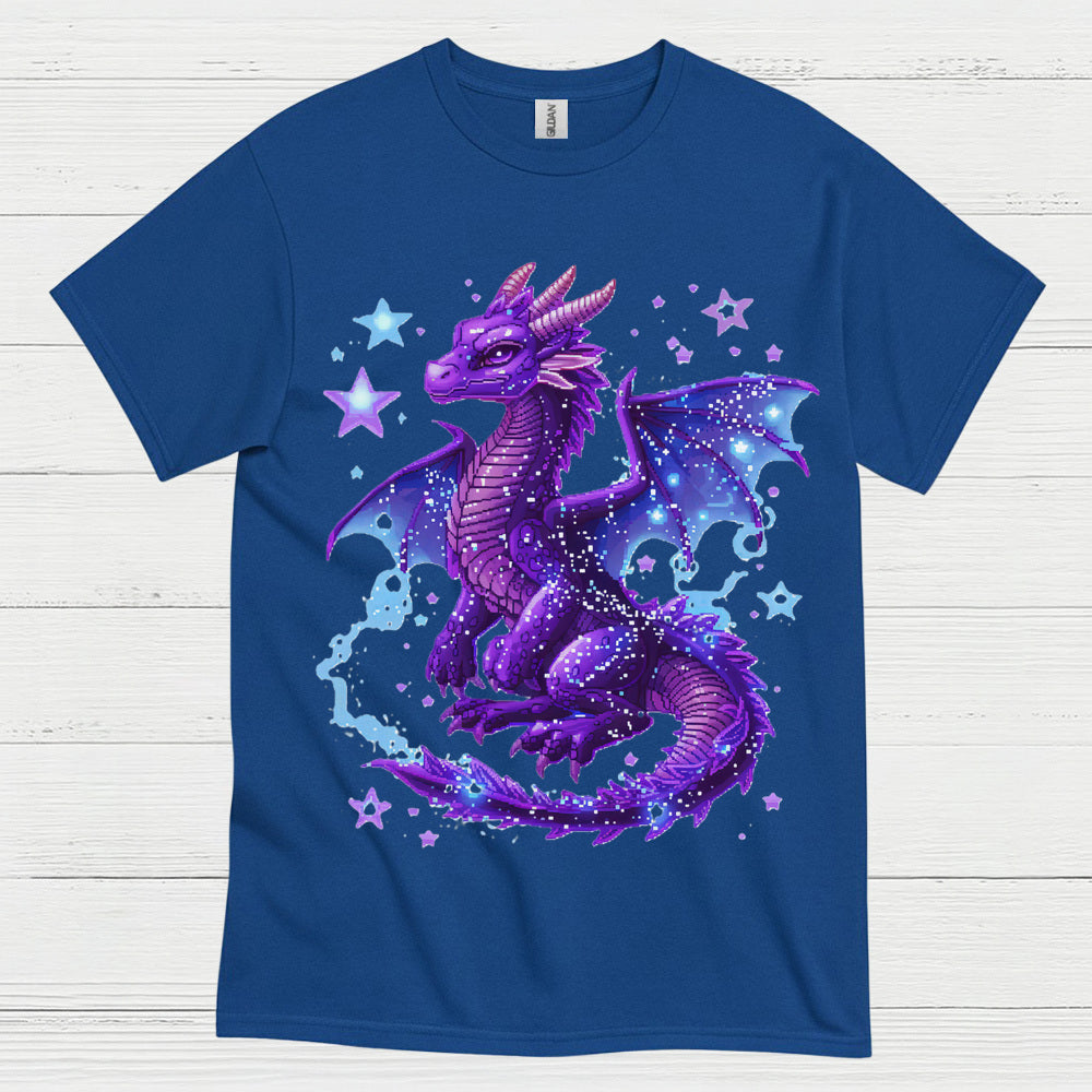 Galaxy Purple Dragon T Shirt