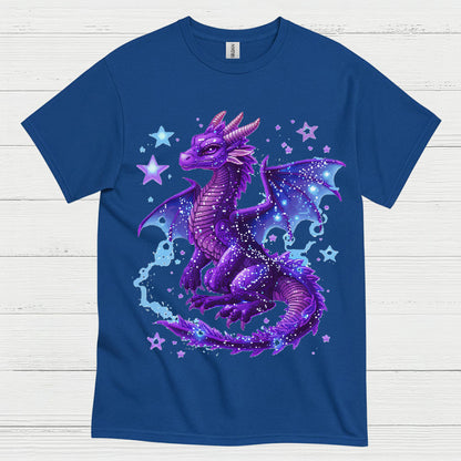 Galaxy Purple Dragon T Shirt