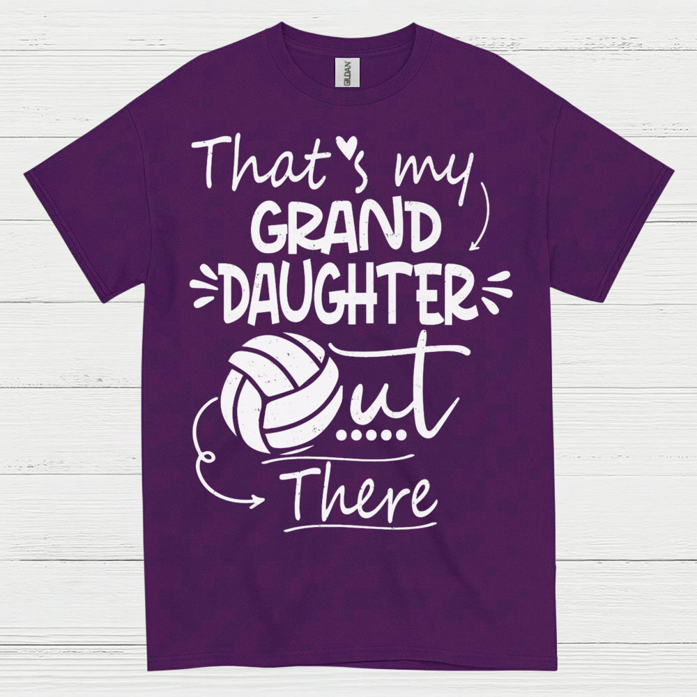 Proud Grandparent Volleyball T Shirt