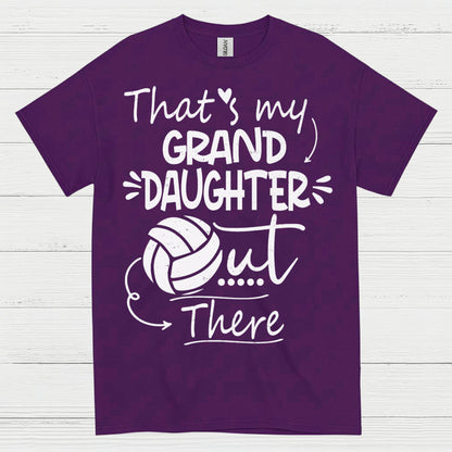 Proud Grandparent Volleyball T Shirt