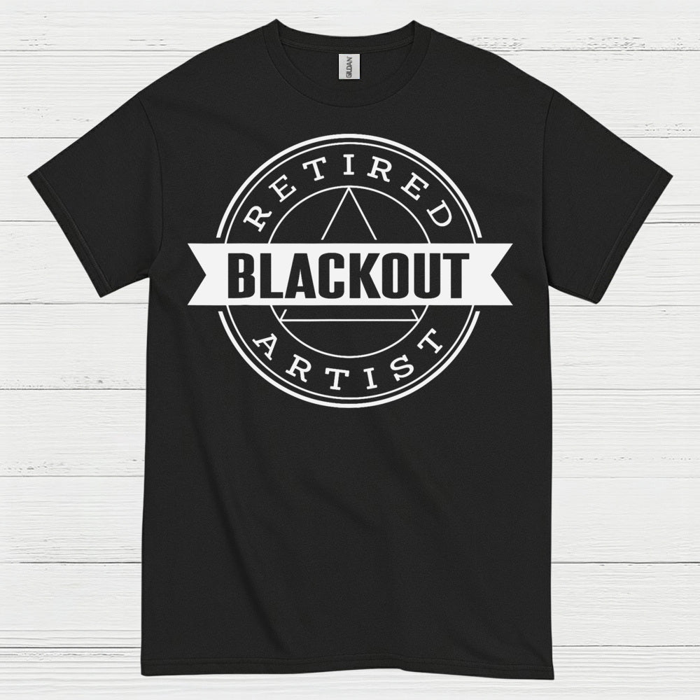 Retired Blackout Artist T Shirt