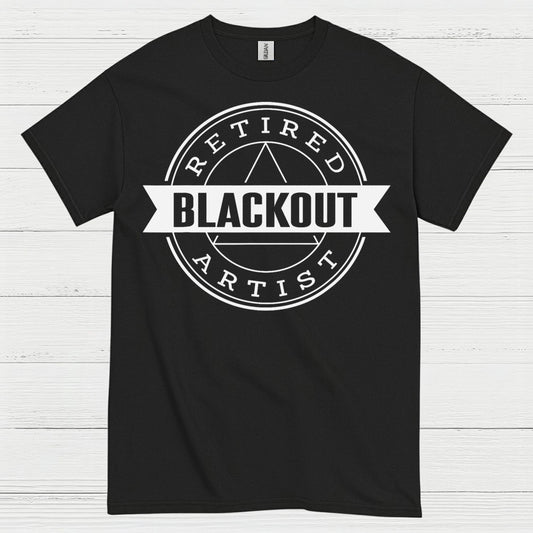 Retired Blackout Artist T Shirt