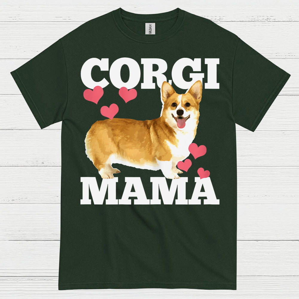 Corgi Mama Love T Shirt