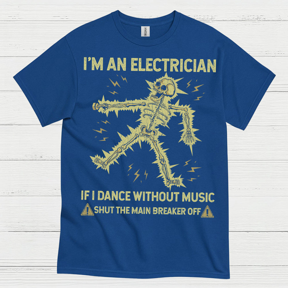 Funny Electrician Safety T Shirt