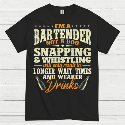 Im A Bartender Not A Dog T Shirt