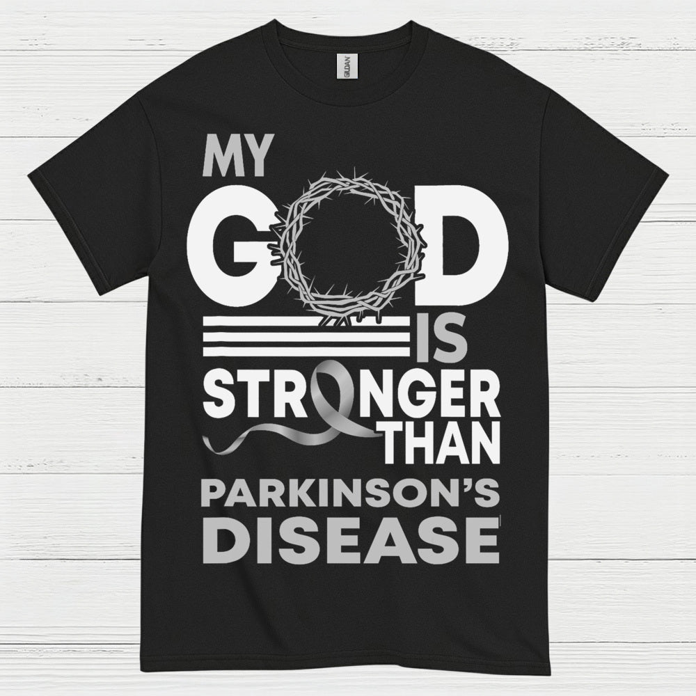 My God Is Stronger Parkinsons Faith T Shirt