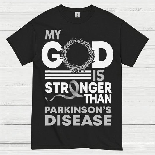 My God Is Stronger Parkinsons Faith T Shirt