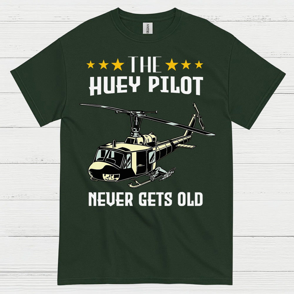 The Huey Pilot Never Gets Old T Shirt