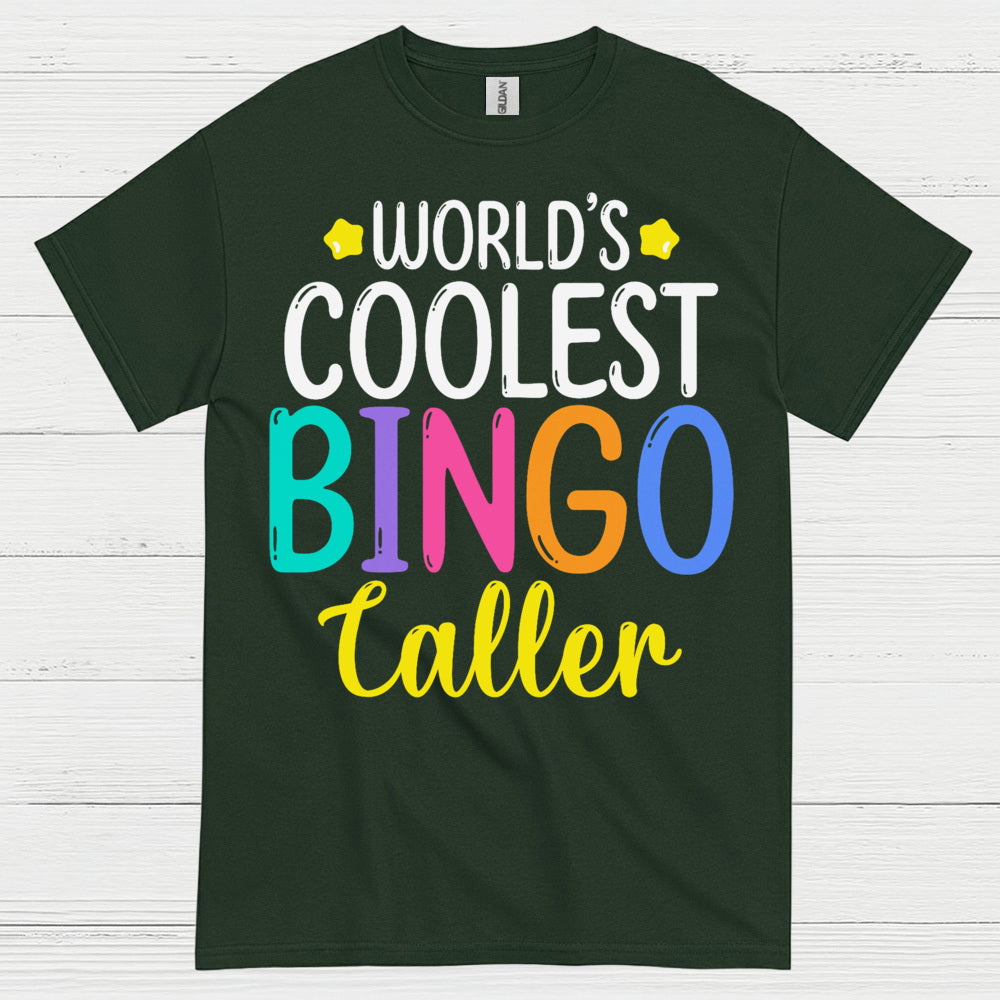 Worlds Coolest Bingo Caller T Shirt