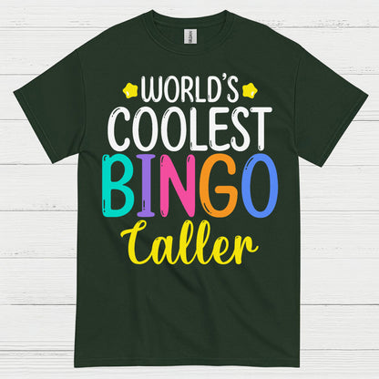 Worlds Coolest Bingo Caller T Shirt
