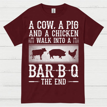 Cow Pig Chicken BarBQ T Shirt