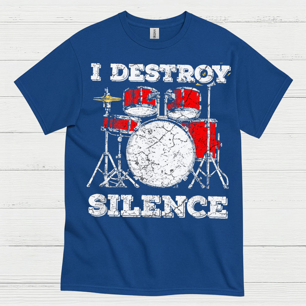 Silence Slayer Drum T Shirt