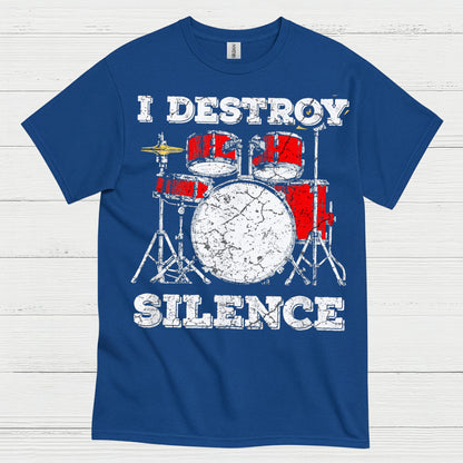 Silence Slayer Drum T Shirt