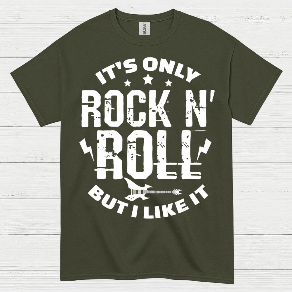Rock N Roll Vibes Guitar T Shirt