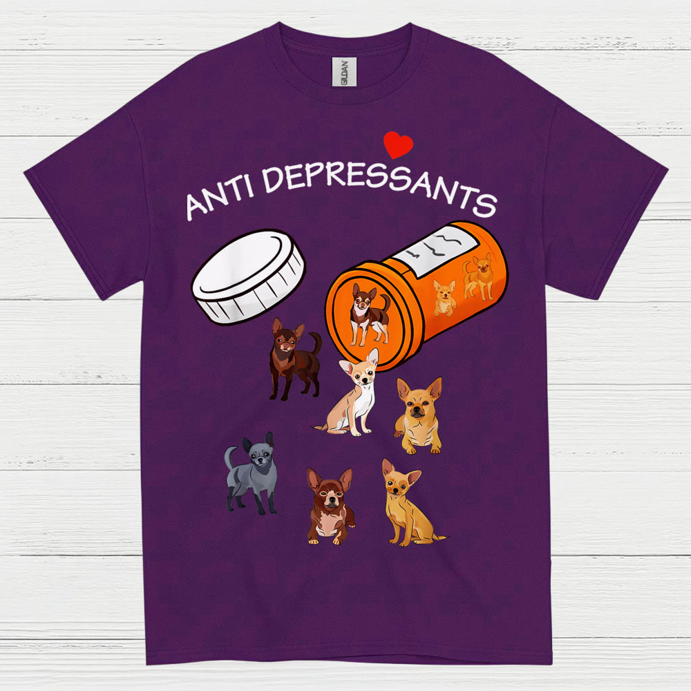 Funny Dog Anti Stress Graphic T Shirt