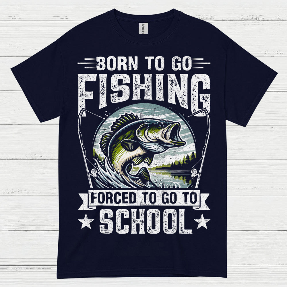 Born To Go Fishing T Shirt