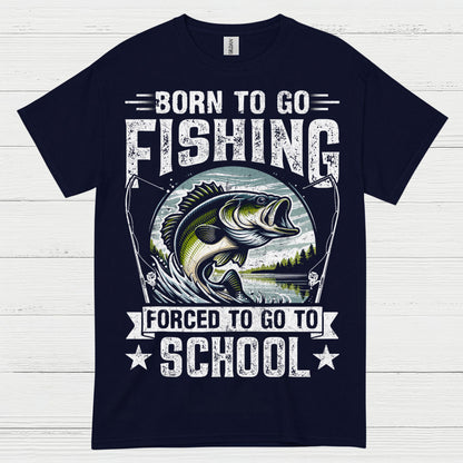 Born To Go Fishing T Shirt