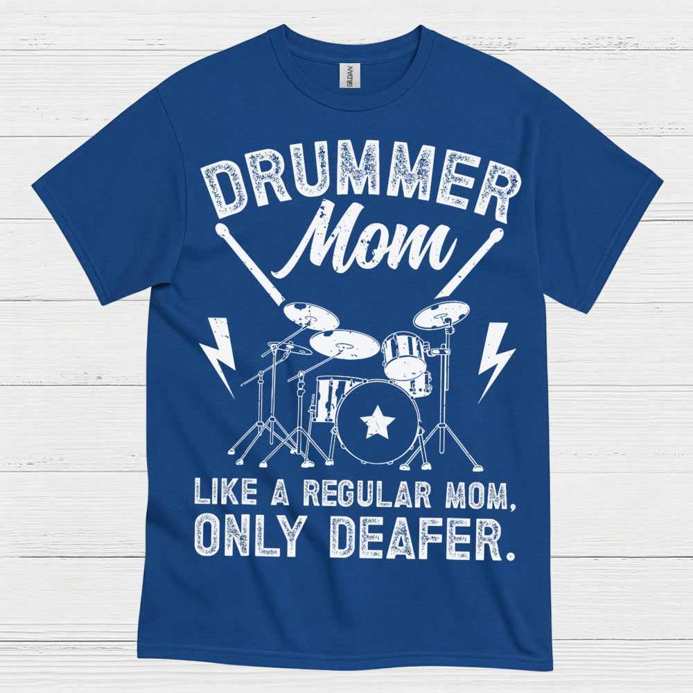 Proud Drummer Mom T Shirt
