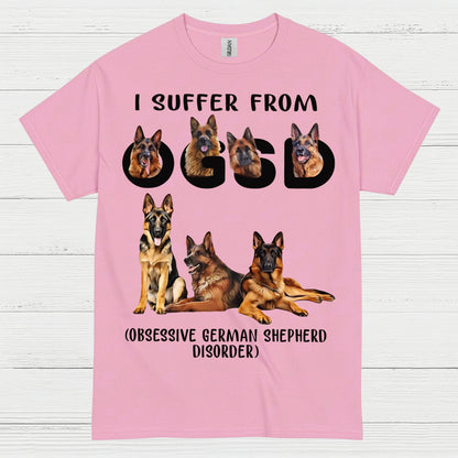 Funny German Shepherd OGSD Graphic T Shirt