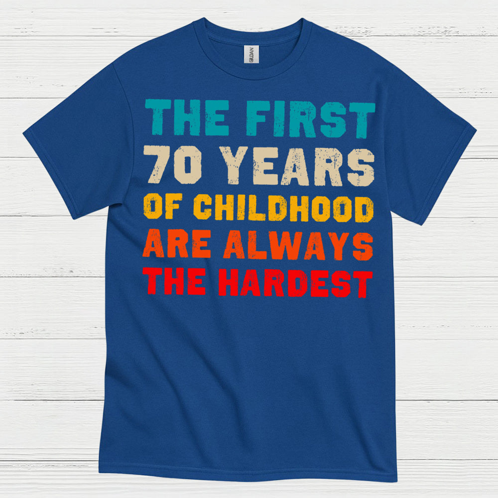 Funny 70th Birthday Humor T Shirt