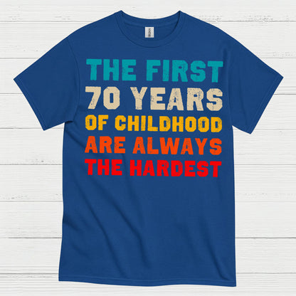 Funny 70th Birthday Humor T Shirt