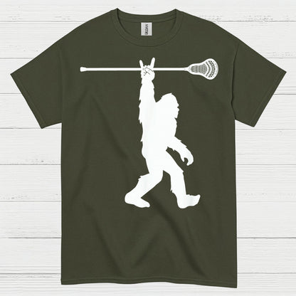 Lacrosse Bigfoot Silhouette T Shirt