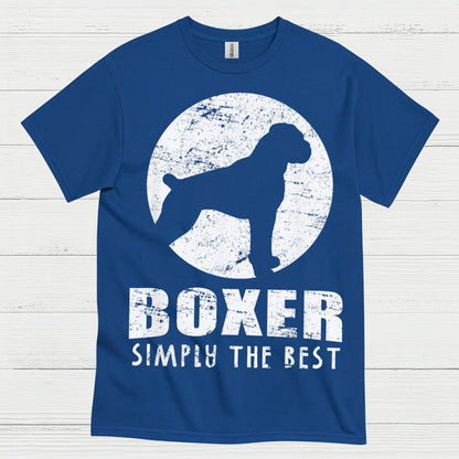 Boxer Simply The Best Dog T Shirt