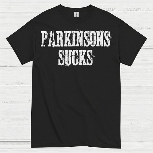 Parkinsons Sucks Strong Statement T Shirt