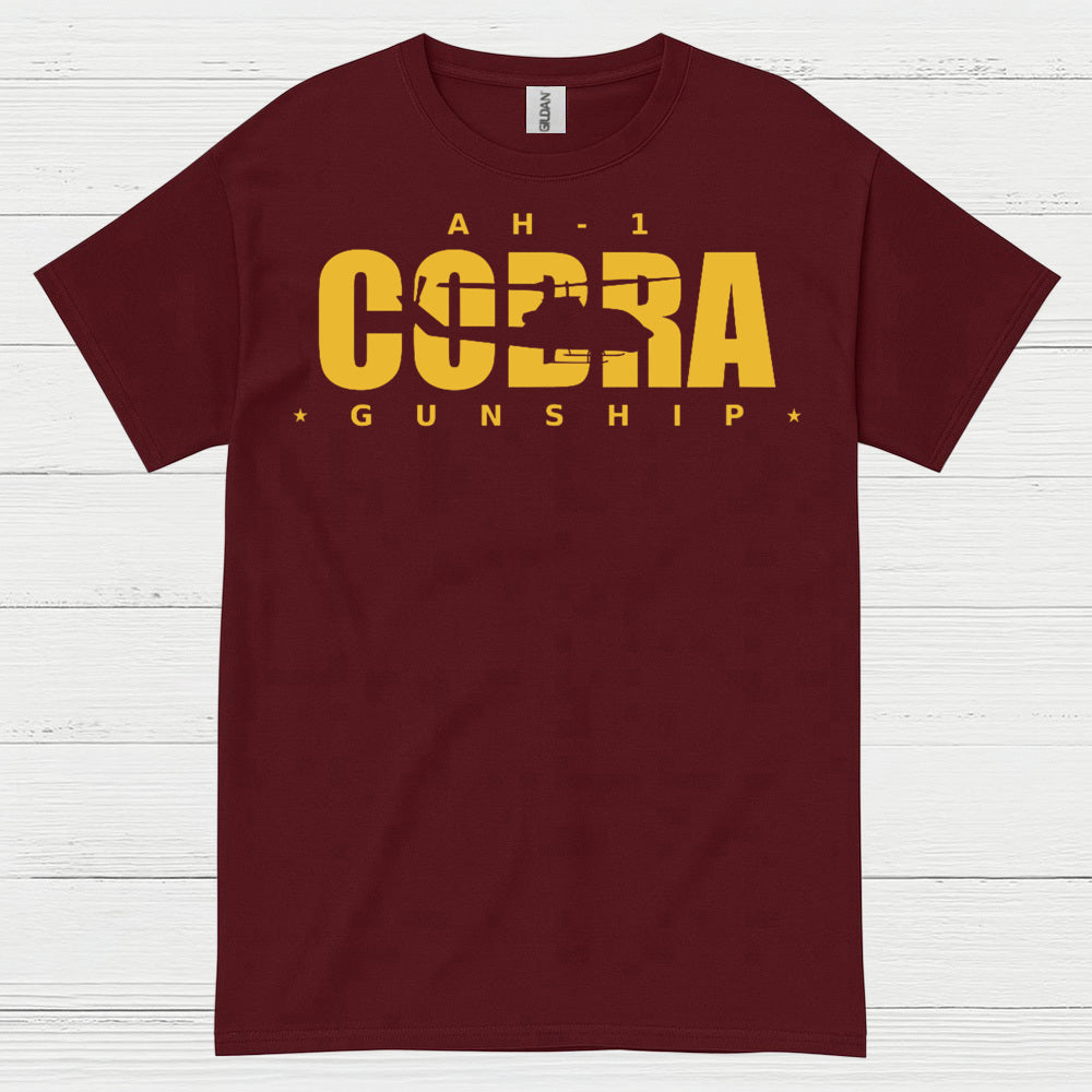 AH-1 Cobra Gunship Military T Shirt