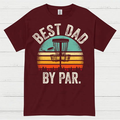 Best Dad By Par Disc Golf T Shirt