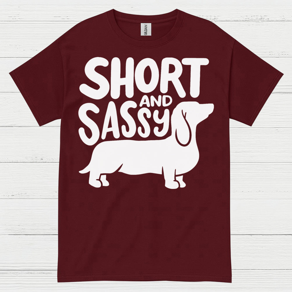 Short And Sassy Dachshund T Shirt