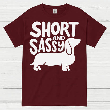 Short And Sassy Dachshund T Shirt