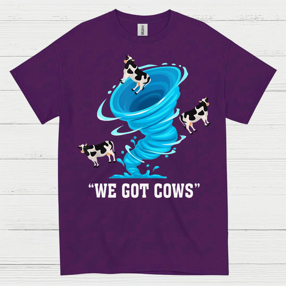 We Got Cows Tornado T Shirt