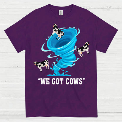 We Got Cows Tornado T Shirt