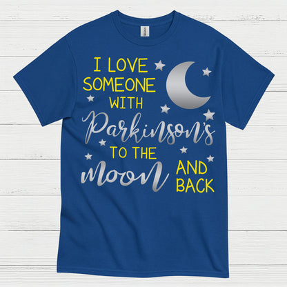 Love Someone With Parkinsons Moon T Shirt