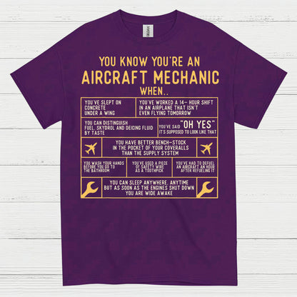 Aircraft Mechanic Humor Quote T Shirt