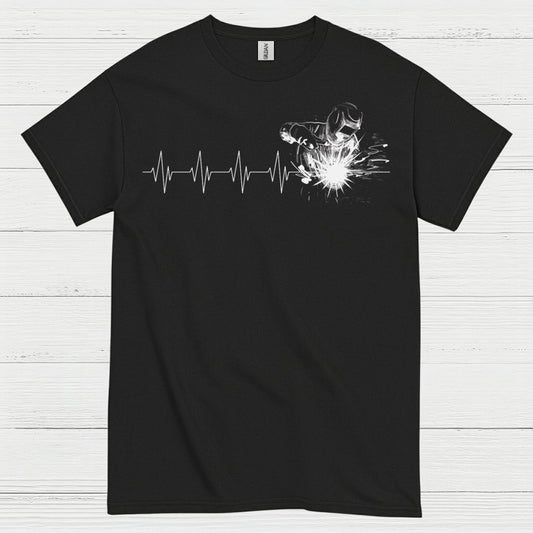 Heartbeat Welding Line T Shirt