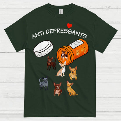 Funny Dog Anti Stress Graphic T Shirt