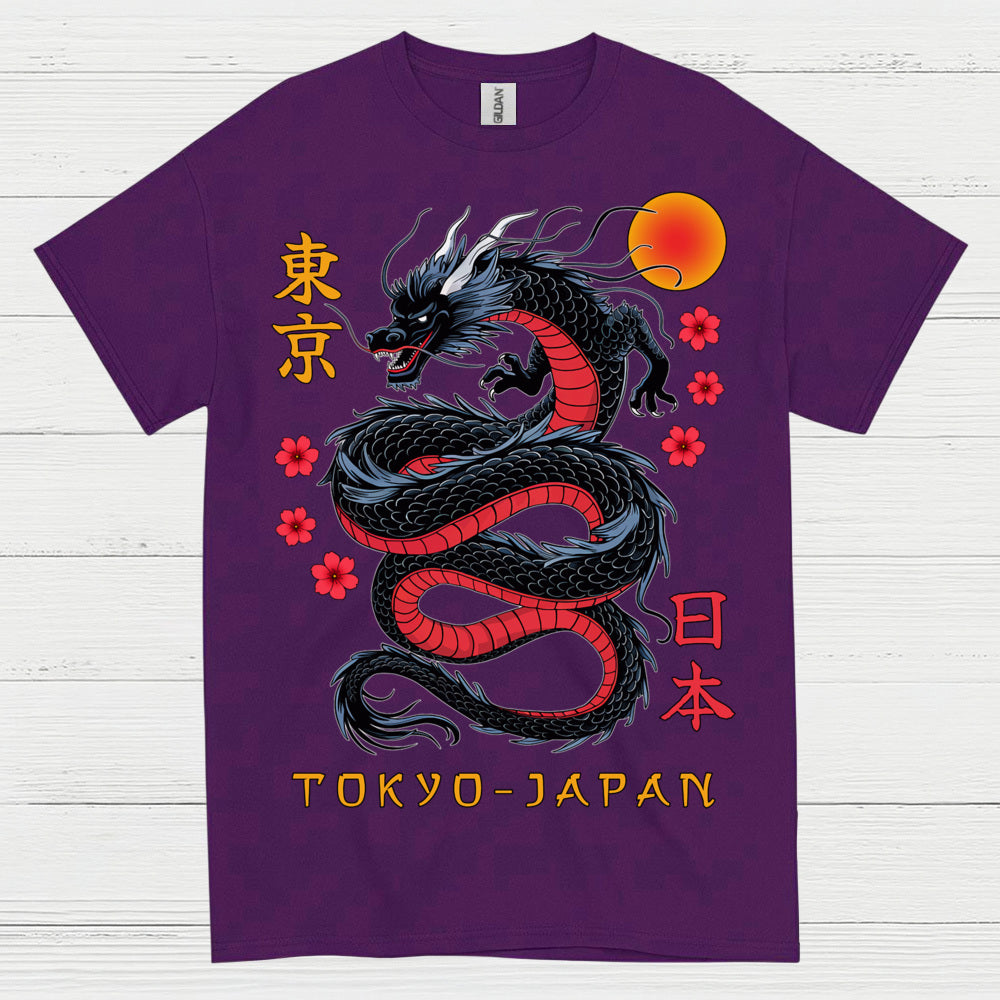 Tokyo Japan Dragon T Shirt