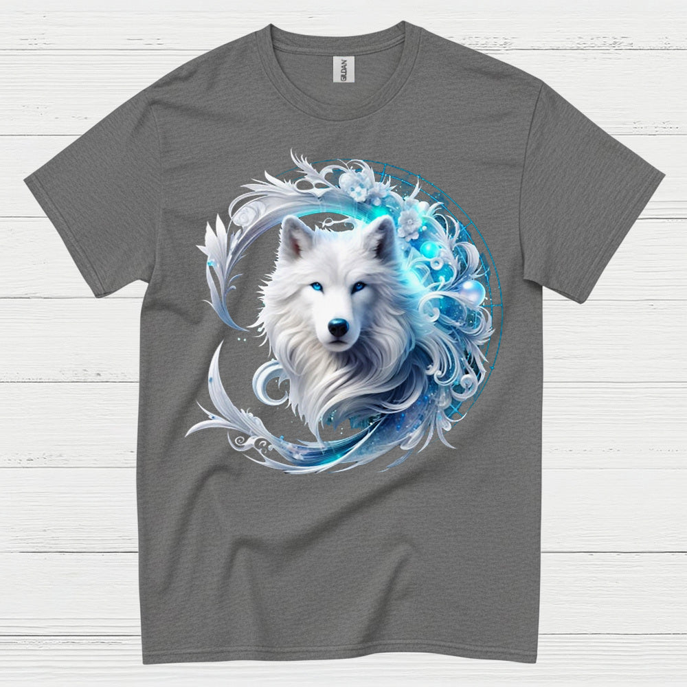 Mystic White Wolf Spirit T Shirt