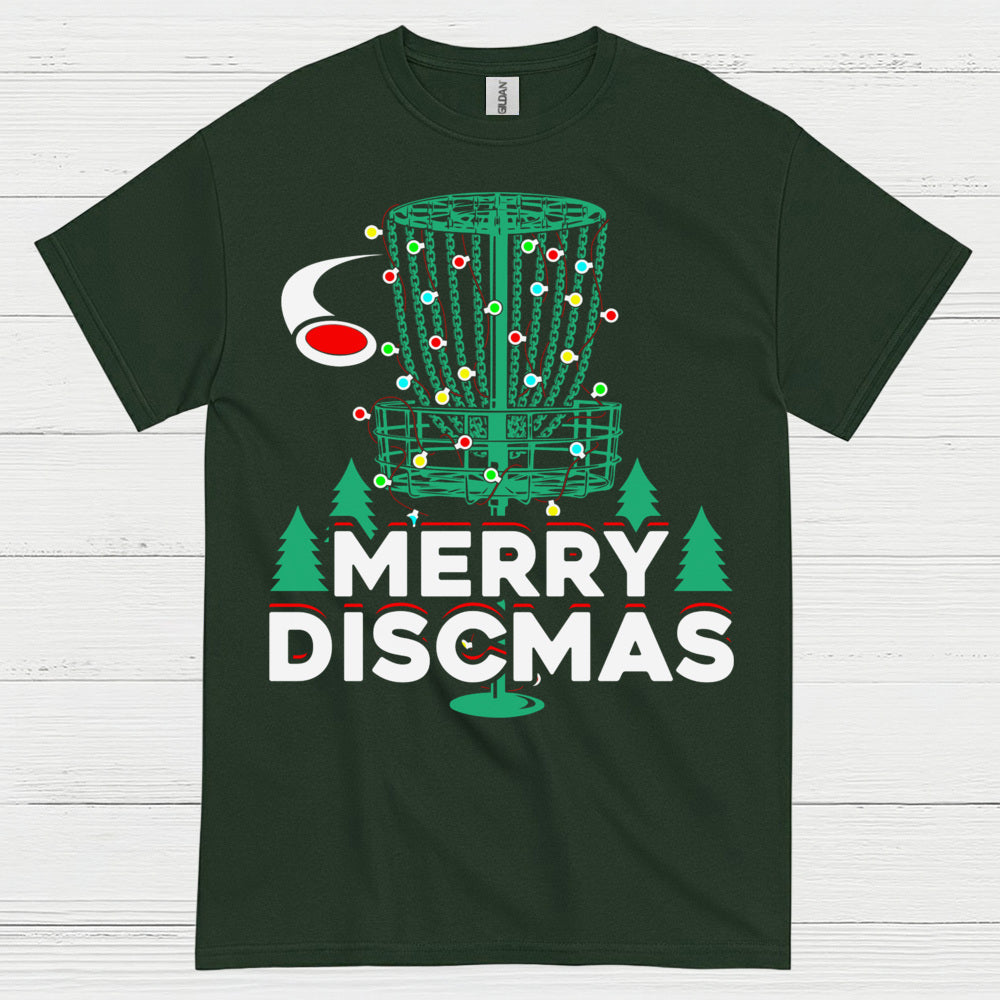 Merry Discmas Disc Golf T Shirt
