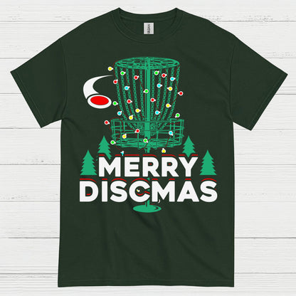 Merry Discmas Disc Golf T Shirt