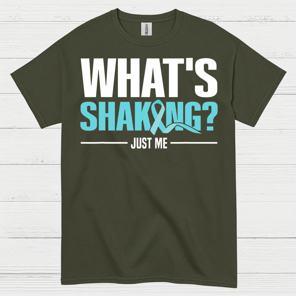 What’s Shaking Just Me Quote T Shirt