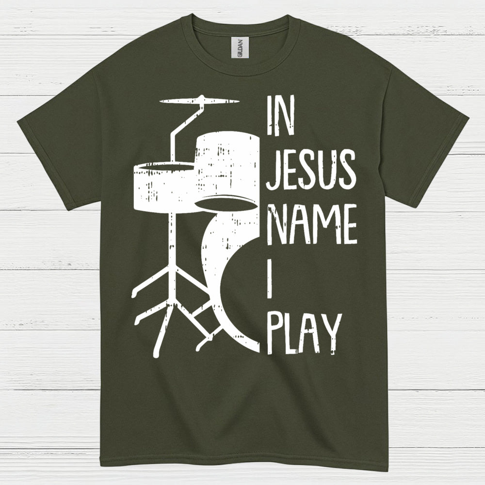 Play For Jesus Drums T Shirt