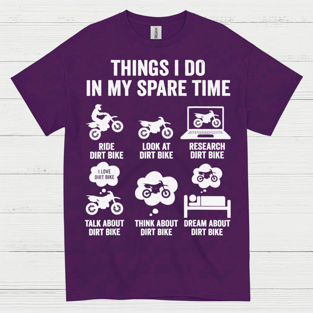 Funny Dirt Bike Lifestyle Graphic T Shirt